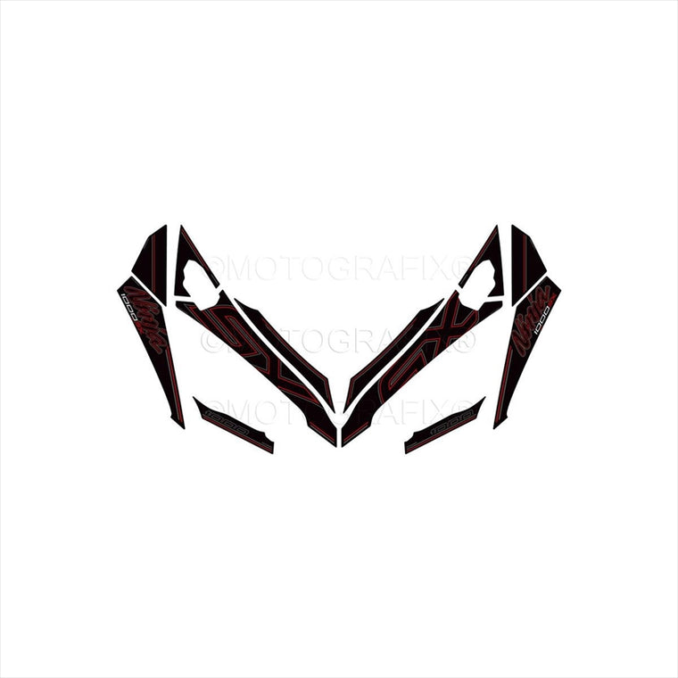 モトグラフィックス｜FRONT BODY PAD｜MT-NK024KRE