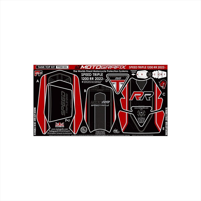 モトグラフィックス｜Tank Protection Kit｜MT-TTT001RK