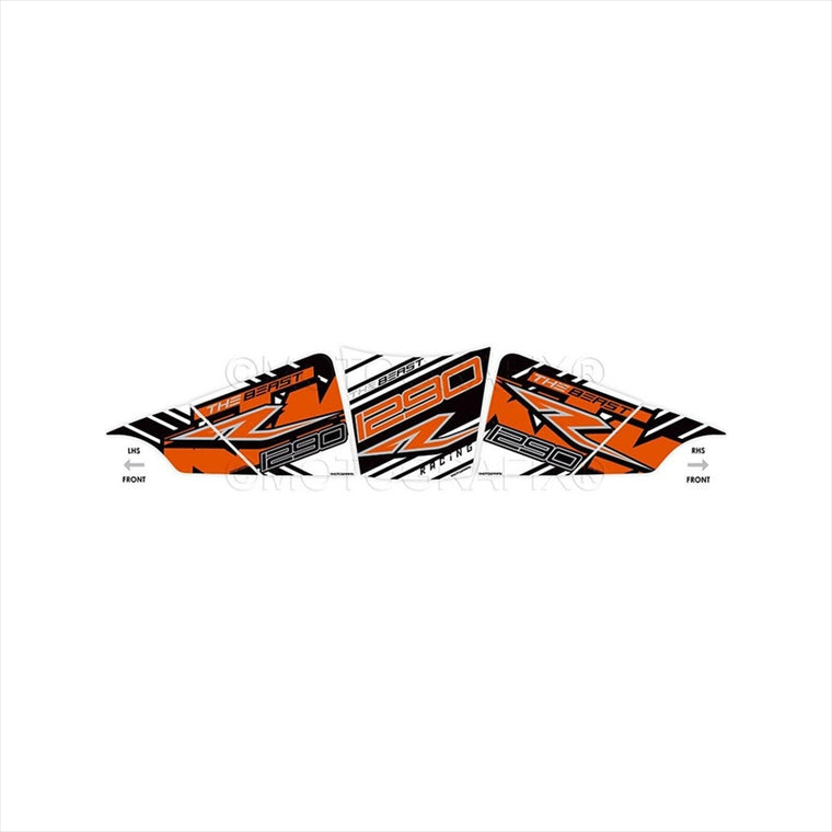 モトグラフィックス｜Tank /Knee Protection｜MT-KKTM03WO