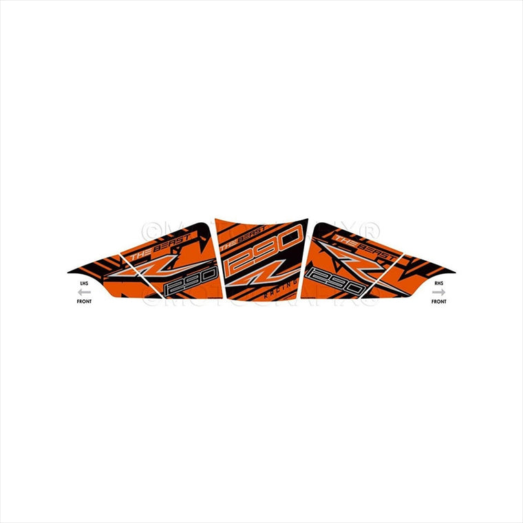 モトグラフィックス｜Tank /Knee Protection｜MT-KKTM03O
