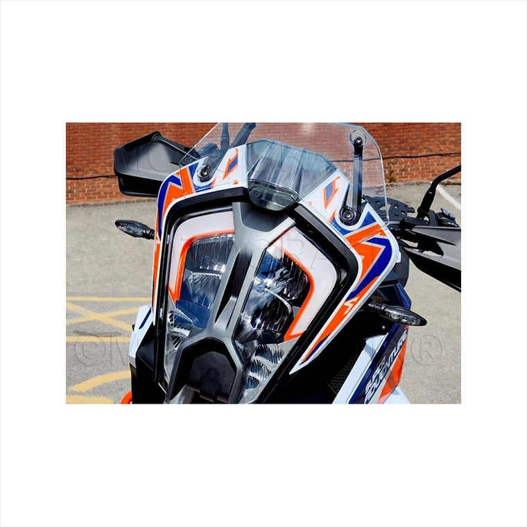 モトグラフィックス｜Number Board Decal Protector｜MT-NKTM03B