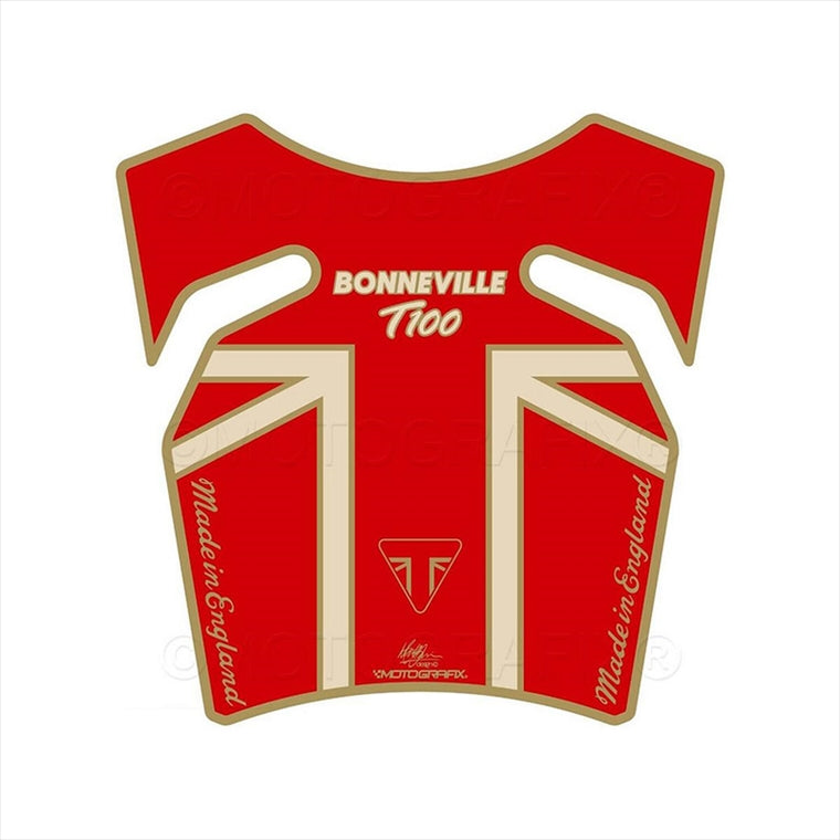 MOTO GRAFIX(モトグラフィックス) | TANK PAD | MT-TT054RA | TRIUMPH BonnevilleT100 17-19