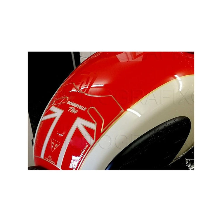 MOTO GRAFIX(モトグラフィックス) | TANK PAD | MT-TT054RA | TRIUMPH BonnevilleT100 17-19