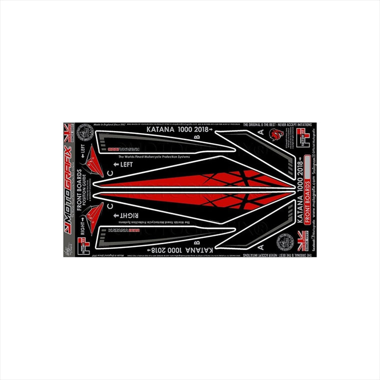 MOTO GRAFIX(モトグラフィックス) | FRONT BODY PAD | MT-NS026SLH | KATANA(18-22)