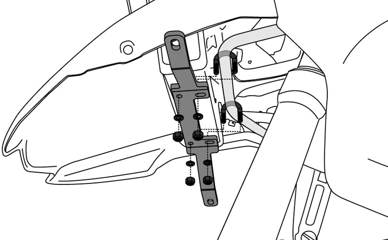 DENALI(デナリ)｜Light Mounting Brackets ｜LAH.07.10300