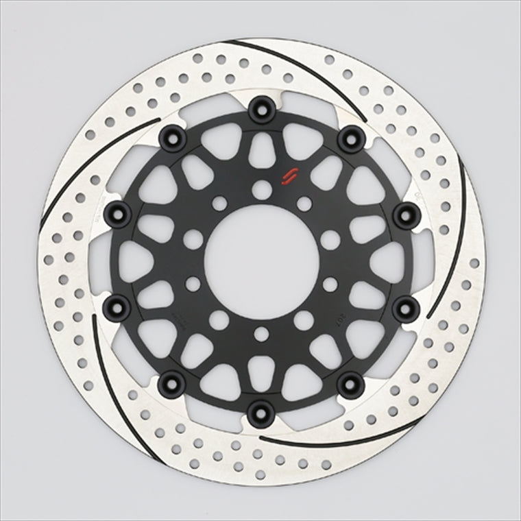 【サンスター ブレーキ】サンスター プレミアムR ホール＆スリット L GSX1100S KATANA EM105FL