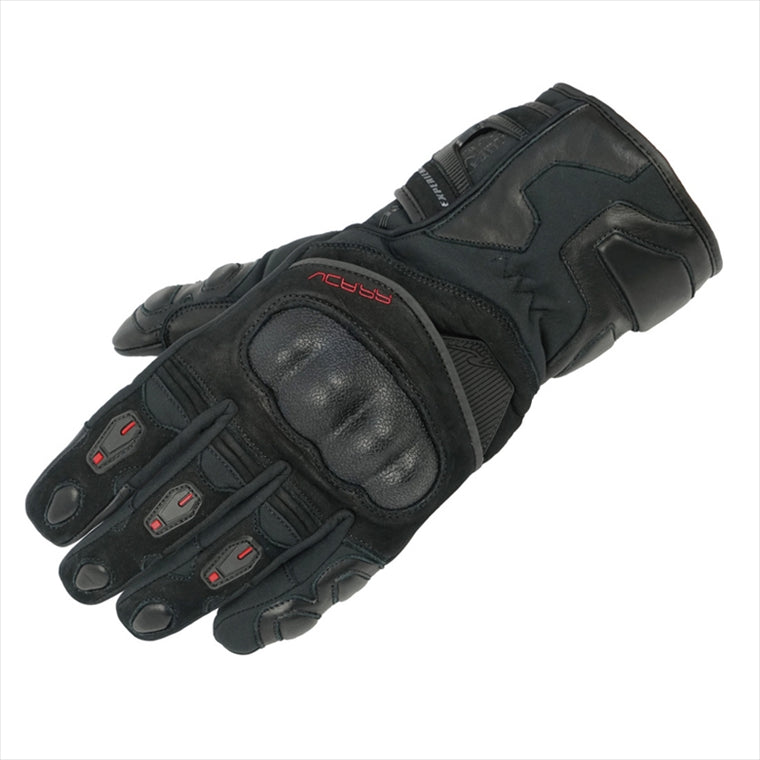 【ラフアンドロード】プリマロフトアドベンチャーWグローブ オールブラック #L RR8657A-BK3