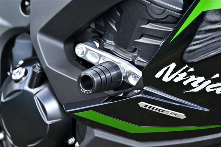 ストライカー｜ガードスライダー シルバー Ninja1100SX/SE 25｜SS-GS170A-F1