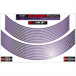 エムディーエフ｜ミラー リムストライプ ミラーバイオレット 文字なし｜RIM-4M-MV-18&19N