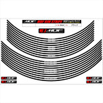 エムディーエフ｜リムストライプ ブラック 文字あり｜RIM-4M-BK-16&18