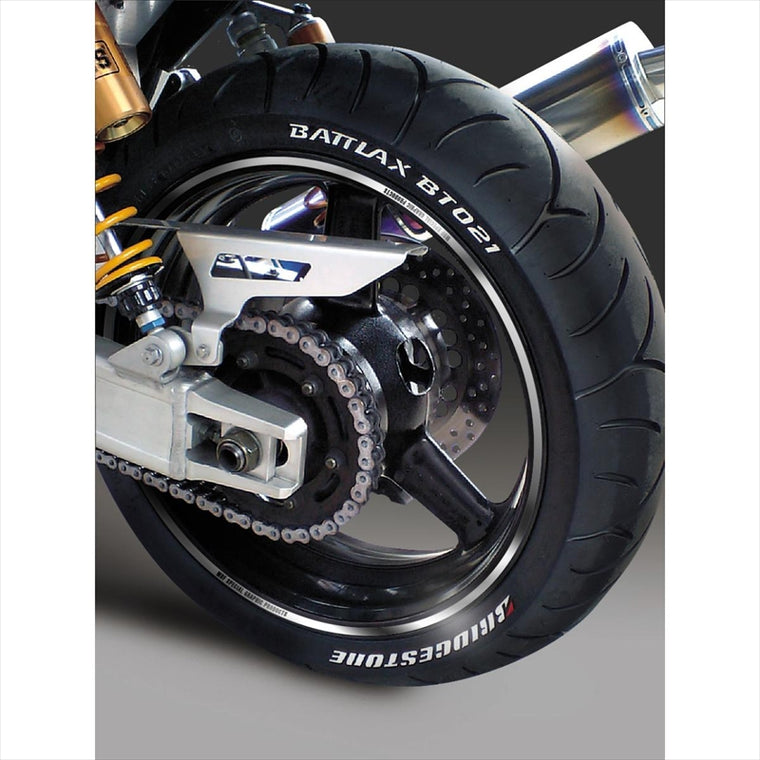 エムディーエフ｜ミラー リムストライプ シルバー 文字あり｜RIM-6M-SV-17&19