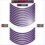 エムディーエフ｜ミラー リムストライプ ミラーバイオレット 文字あり｜RIM-10M-MV-14