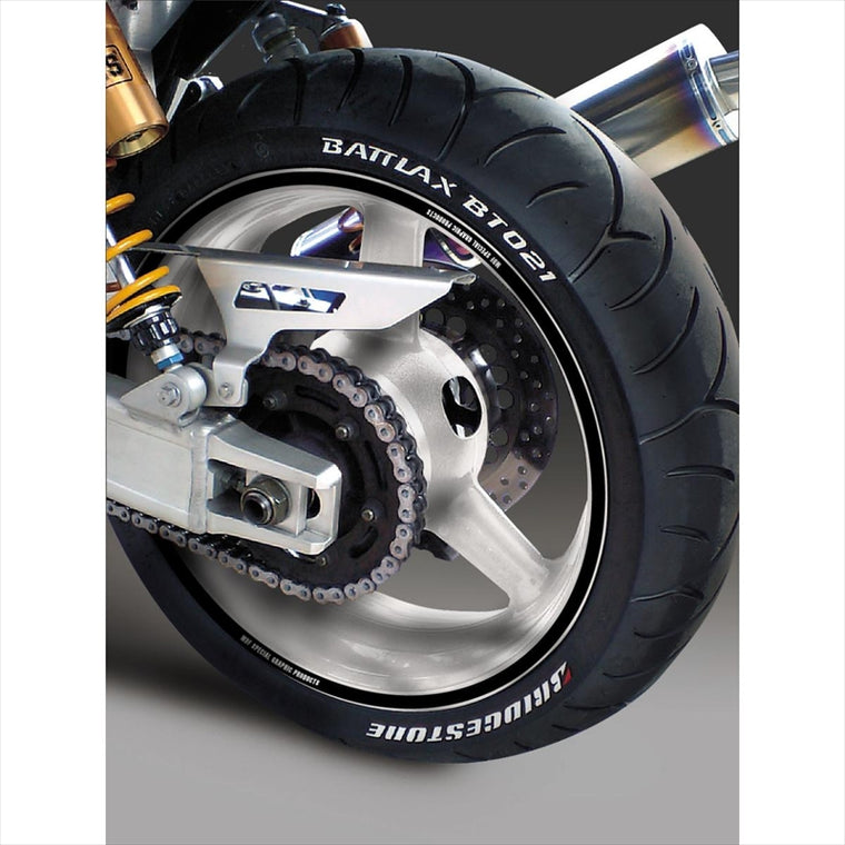 エムディーエフ｜リムストライプ ブラック 文字あり｜RIM-10M-BK-16&17