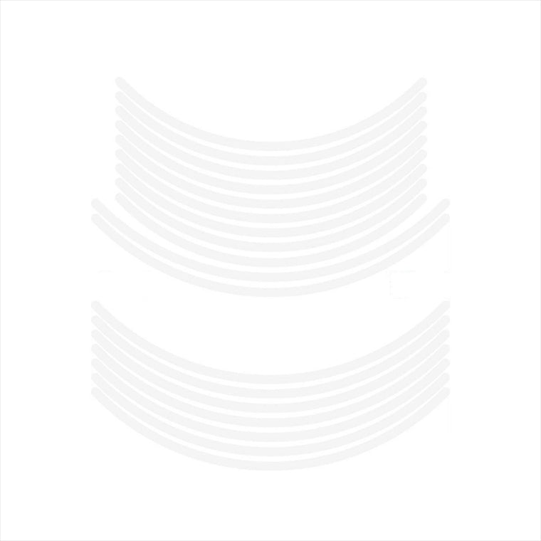 エムディーエフ｜リムストライプ ホワイト 文字なし｜RIM-10M-WH-16&18N