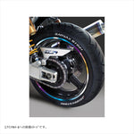 エムディーエフ｜チタニウム リムストライプ チタニウム 文字なし｜RIM-10M-TIT-17&19N