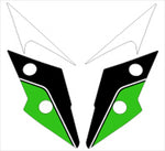 MDF(エムディーエフ)｜アタッカー Fフェンダー GR ｜M13NIN25-A-GR-FF