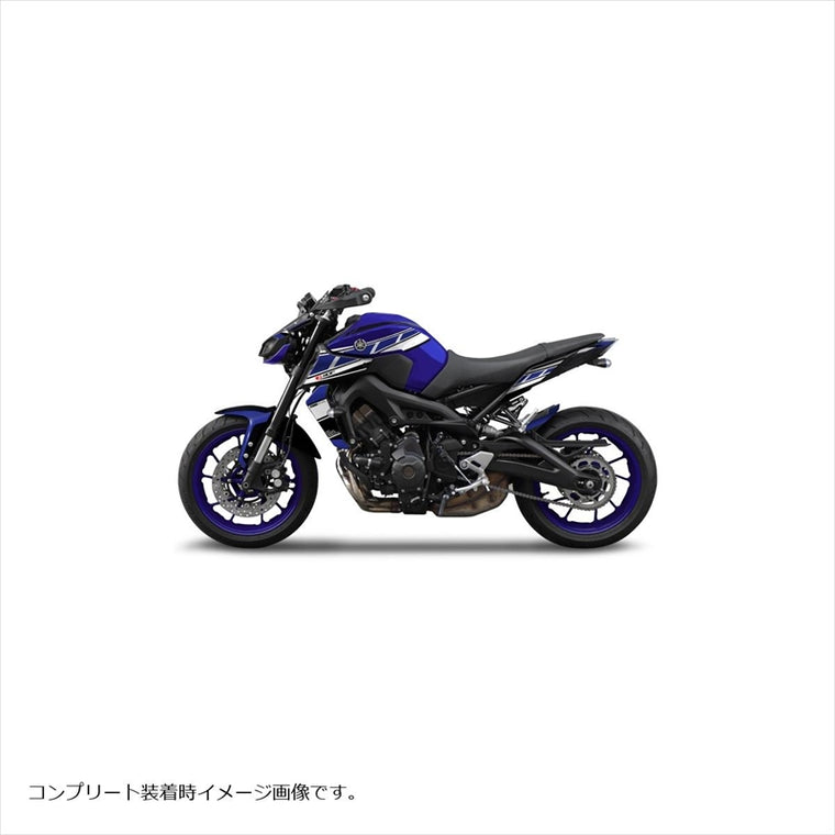 エムディーエフ｜グラフィック ストロボ Rフェンダー BLU｜M17MT09-D-BU-RF