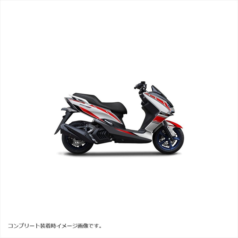 エムディーエフ｜グラフィックキット ストロボ RED｜MMAJ18-D-RD-ALL