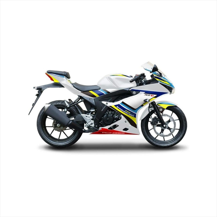 エムディーエフ｜グラフィックキット アタッカーモデル WH｜M18GSXR125-A-WH-ALL