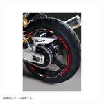 エムディーエフ｜トリコローレ リムストライプ トリコローレ レッドタイプ｜RIM-10M-T1RD-13