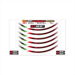 エムディーエフ｜トリコローレ リムストライプ トリコローレ ホワイトタイプ｜RIM-10M-T1WH-16&18