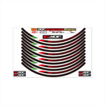 エムディーエフ｜トリコローレ リムストライプ トリコローレ ブラックタイプ｜RIM-10M-T1BK-17&19