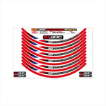 エムディーエフ｜トリコロール リムストライプ トリコロール レッドタイプ｜RIM-10M-T5RD-16&19