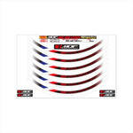 エムディーエフ｜トリコロール リムストライプ トリコロール ホワイトタイプ｜RIM-10M-T5WH-12&13