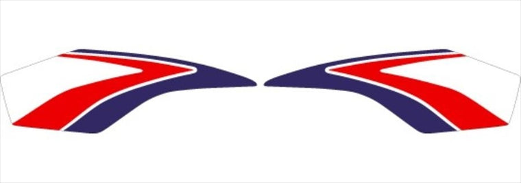 MDF(エムディーエフ)｜グラフィックキット フロントフェンダー ｜M18PCX-G-TR-FF