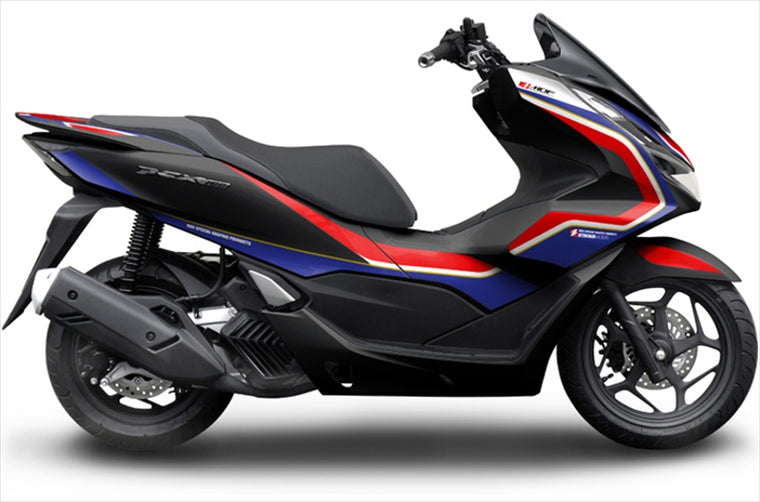 MDF(エムディーエフ)｜グラフィックキット トリコロール Rフェンダー｜M21PCX-A-TR-RF