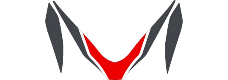 MDF(エムディーエフ)｜グラフィックキット レッド フロントトップ ｜M21PCX-A-RD-FT