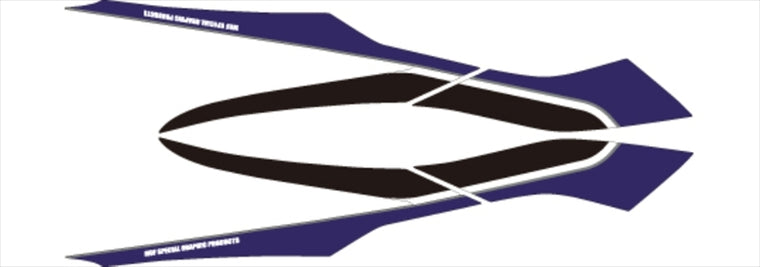 MDF(エムディーエフ)｜グラフィックキット ブルーサイドカバー ｜M21PCX-A-BU-SC