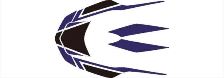 MDF(エムディーエフ)｜グラフィックキット ブルー Rフェンダー ｜M21PCX-A-BU-RF