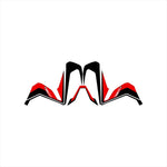 エムディーエフ｜グラフィックキット フロントサイド｜M21XADV-A-RD-FS