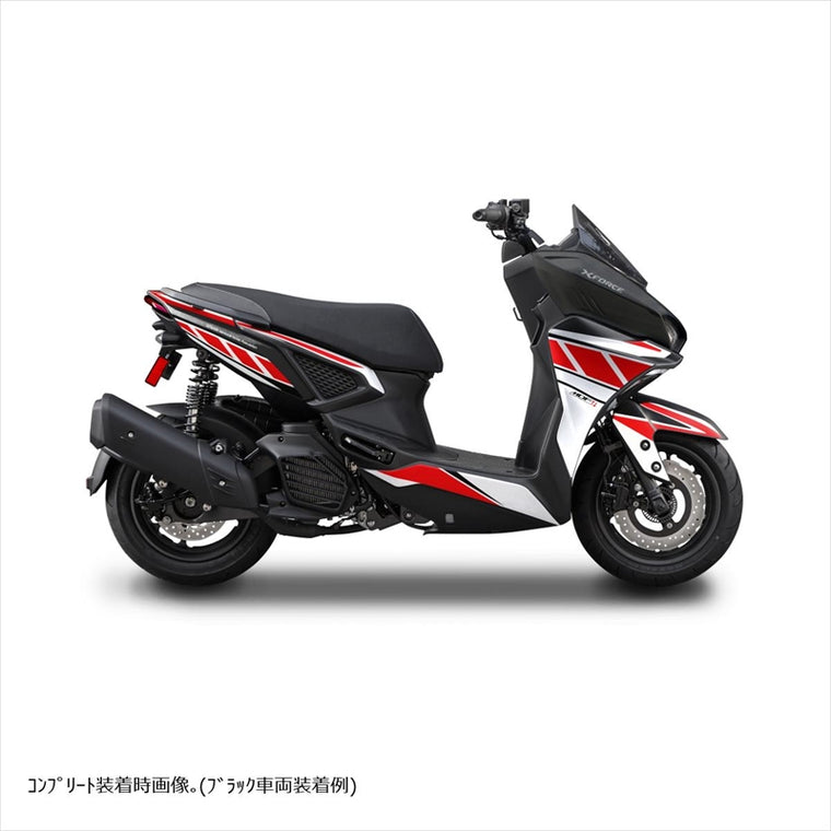 エムディーエフ｜グラフィックキット サイドカバー｜M22XF-D-RD-SC