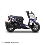 エムディーエフ｜グラフィックキット フロントフェンダー｜M22XF-D-BU-FF