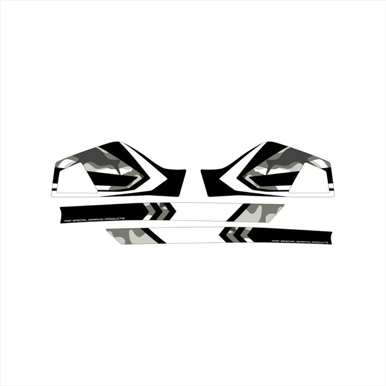 エムディーエフ｜グラフィックキット カモフラージュ WH｜M17VS25-K-WH-HG