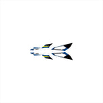 エムディーエフ｜グラフィックキット リアフェンダー｜M23VSX25-A-BU-RF