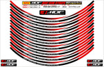 MDF(エムディーエフ)｜スパイラルリムストライプ6M RDタイプ｜RIM-6M-SRRD-24