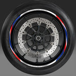 MDF(エムディーエフ)｜スパイラルリムストライプ10M トリコロールタイプ｜RIM-10M-SRTR-13&amp;