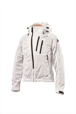 【アーバニズム】フードメッシュジャケット            ホワイト #L UNJ-079