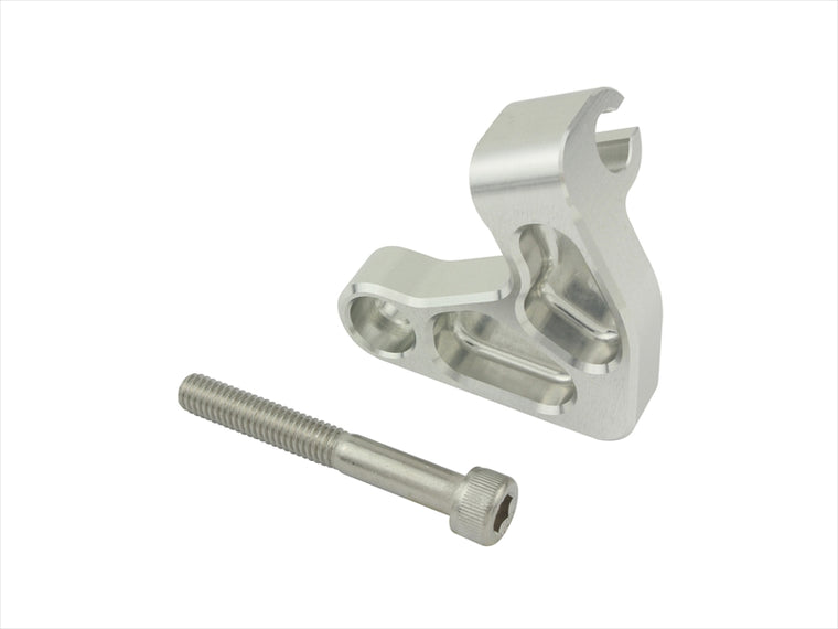 SHIFT UP(シフトアップ)｜ビレットクラッチケーブルホルダー SILVER｜260105-03