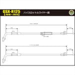 シフトアップ｜ハイスロットルキット チタン｜280678-11