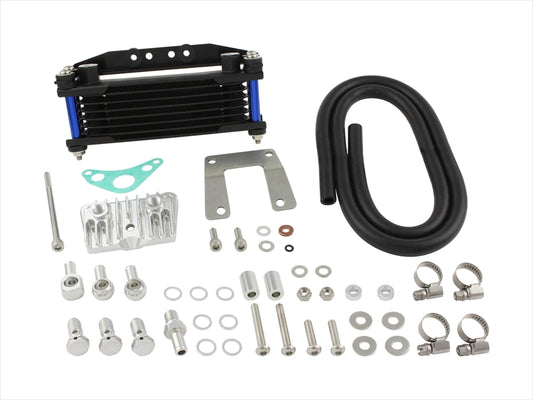 SHIFT UP(シフトアップ)｜オイルクーラーKIT コア8段 ヘッドボトムマウント 取出付｜216247-61