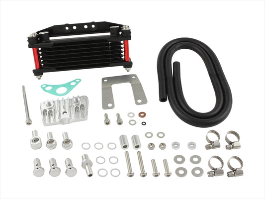 SHIFT UP(シフトアップ)｜オイルクーラーKIT コア8段 ヘッドボトムマウント 取出付｜216247-63