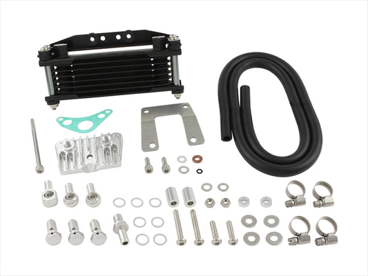 SHIFT UP(シフトアップ)｜オイルクーラーKIT コア8段 ヘッドボトムマウント 取出付｜216247-69
