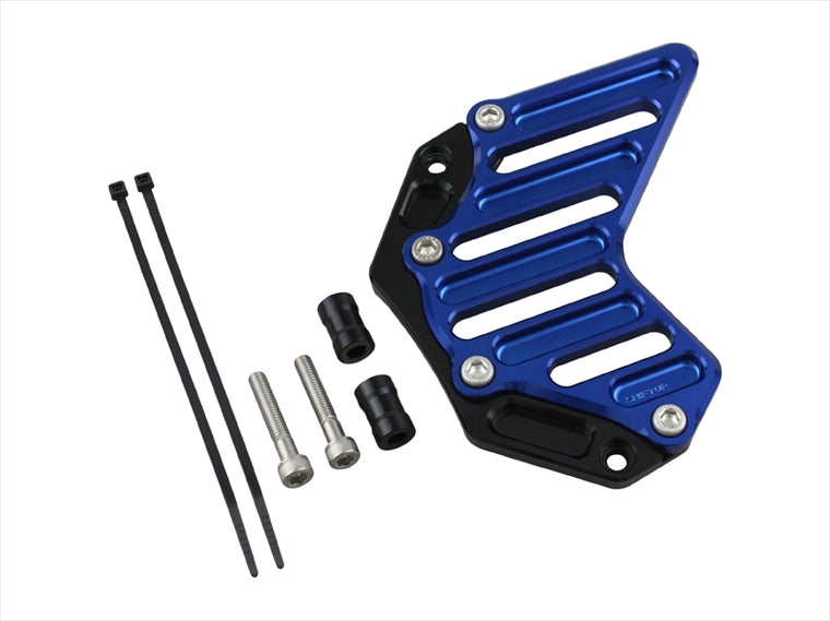 SHIFT UP(シフトアップ)｜ビレットスプロケットカバー ブラック/ブルー｜290201-61