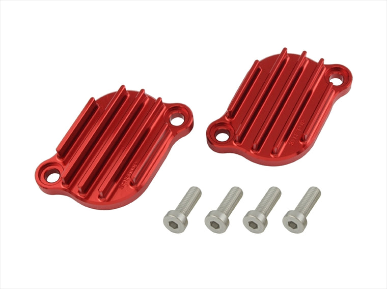 SHIFT UP(シフトアップ) | ビレットフィンタペットキャップセット レッド | 260114-02