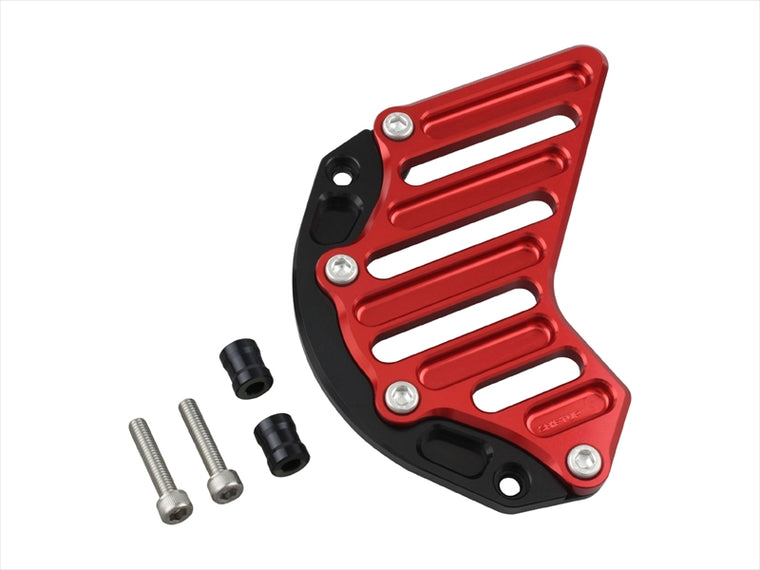 SHIFT UP(シフトアップ)｜ビレットスプロケットカバー ブラック/レッド｜260201-62