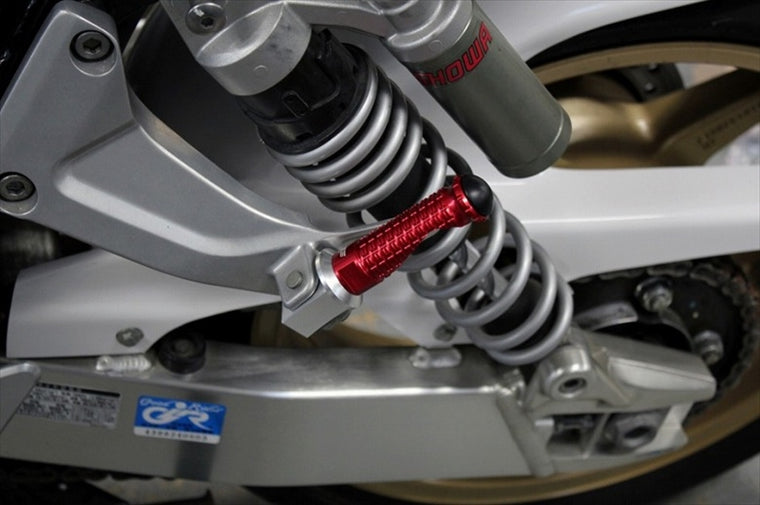 【エスエスケイ スピードラ】アルミ削タンデムステップ スタンダード  パッセンジャー用/取付部カラー:ブラック/ステップバーカラー:ブラック AFPS212BK